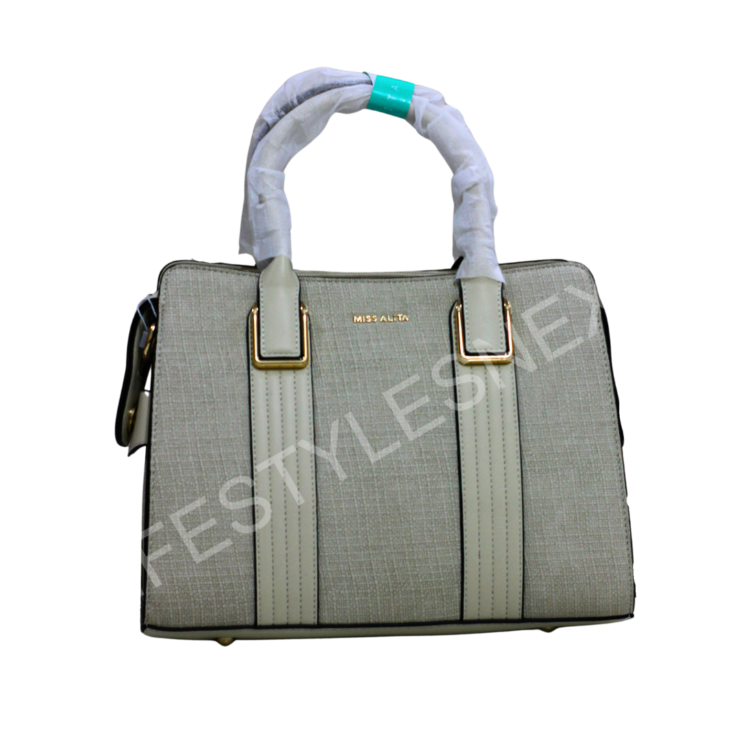 Miss Alta Elegant Tote Bag – Premium Textured Leather Handbag for Women | Classy & Versatile Design
