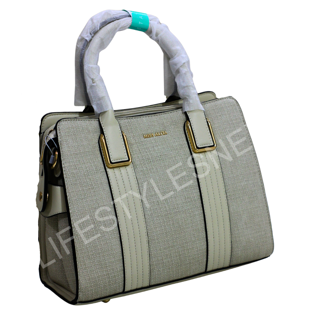 Miss Alta Elegant Tote Bag – Premium Textured Leather Handbag for Women | Classy & Versatile Design