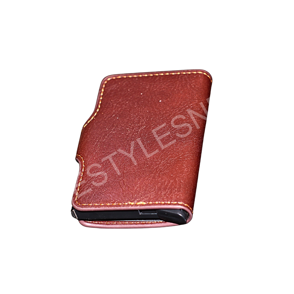 RFID Protection Slim Card Holder Wallet – Ultra-Thin Leather Credit Card Organizer