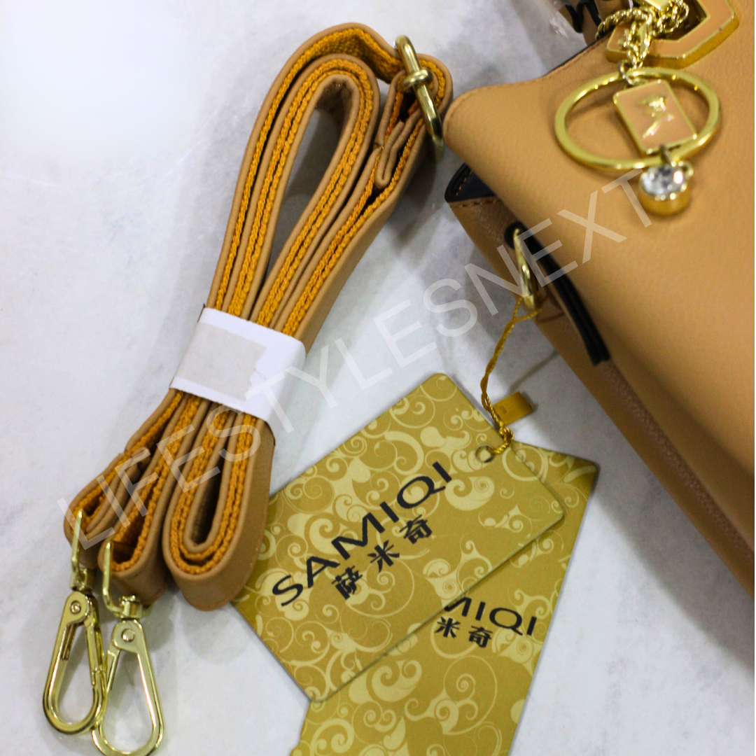 Cherrawia Dark Yellow Women’s Tote Bag – Elegant, Spacious & Stylish