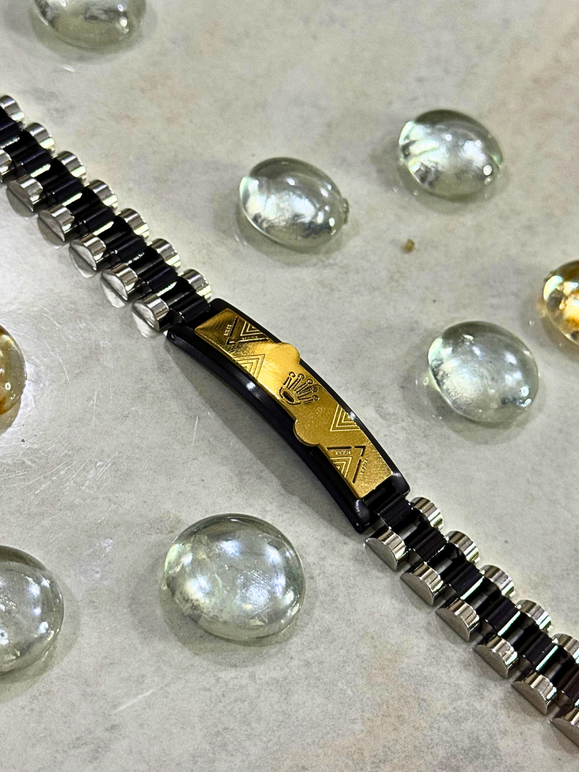 Premium Rolax Stainless Steel Bracelet for Men